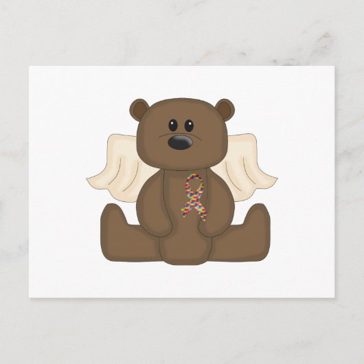 自閉症意識 ポストカード (正面)