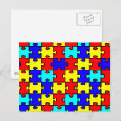 自閉症意識 ポストカード (正面/裏面)