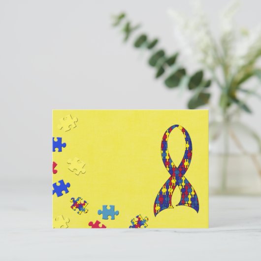 自閉症意識 ポストカード (スタンド正面)