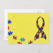 自閉症意識 ポストカード (正面/裏面)