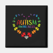 自閉症意識 マグネット (正面)