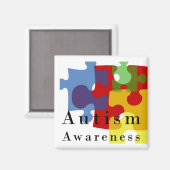 自閉症意識 マグネット (正面/裏面)
