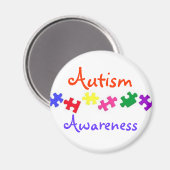 自閉症意識 マグネット (正面/裏面)