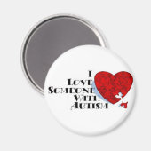 自閉症意識 マグネット (正面/裏面)