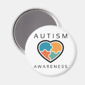 自閉症意識 マグネット (正面/裏面)