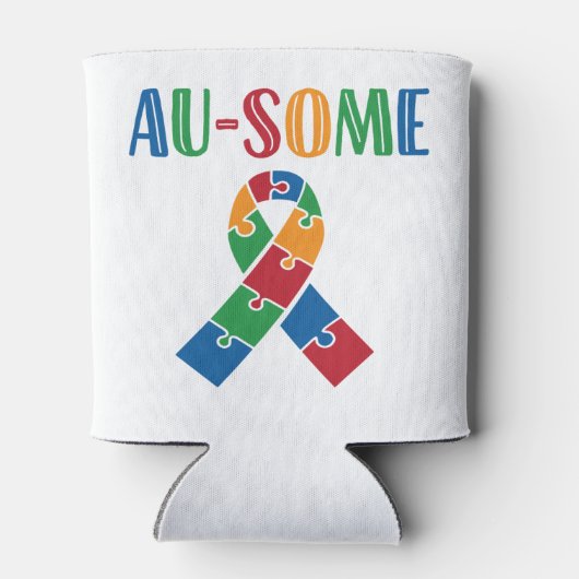 自閉症意識 缶クーラー (裏面)