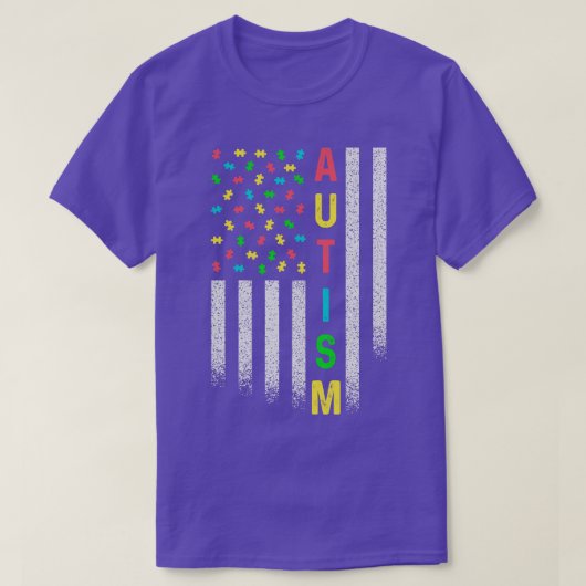 自閉症意識(22) Tシャツ (デザイン正面)
