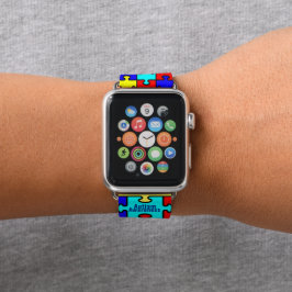 自閉症意識 – Apple Watch Band, 42 mm Watchバンド