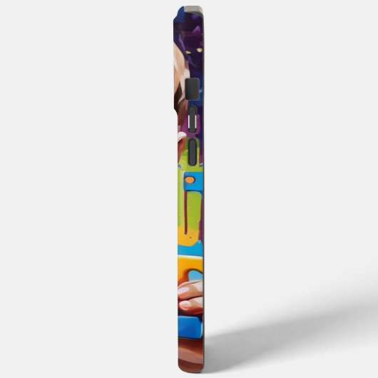 自閉症意識 –  Case-Mate iPhoneケース (裏面 / 左)