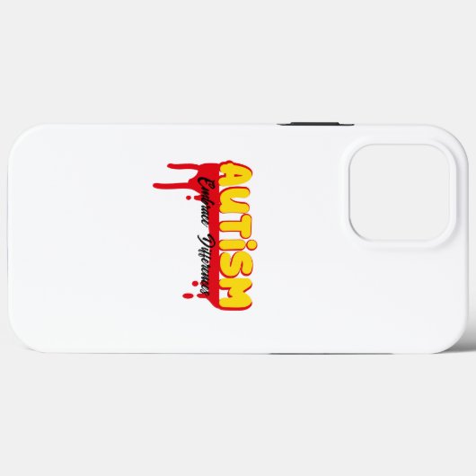 自閉症意識 Case-Mate iPhoneケース (裏面 (横))