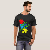 自閉症意識 Tシャツ (正面フル)