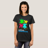 自閉症意識 Tシャツ (正面フル)