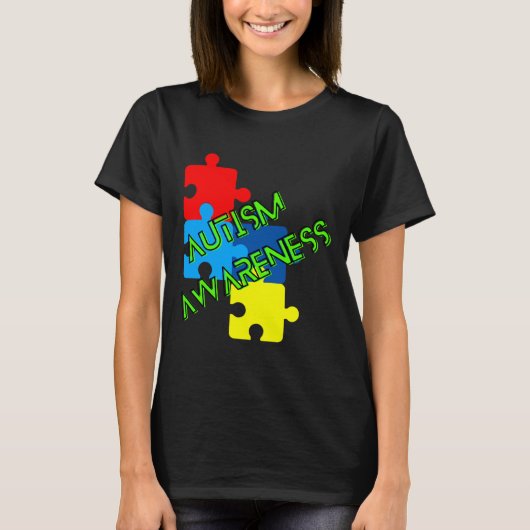 自閉症意識 Tシャツ (正面)