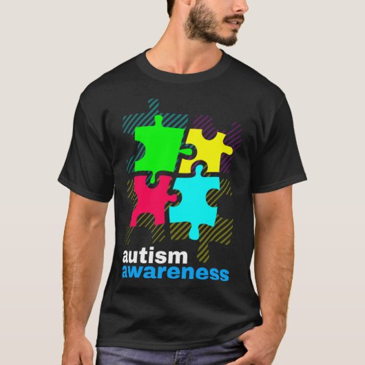自閉症意識 Tシャツ (正面)