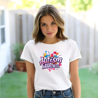 自閉症意識 Tシャツ
