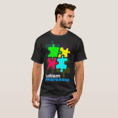 自閉症意識 Tシャツ (正面フル)