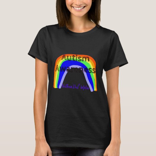 自閉症意識 Tシャツ (正面)