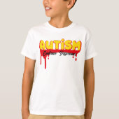 自閉症意識 Tシャツ (正面)