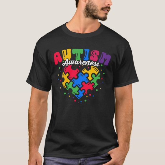 自閉症意識 Tシャツ (正面)