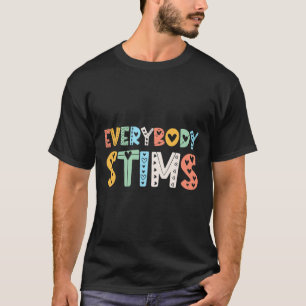自閉症意識Everybody Stems自閉症先生Su Tシャツ