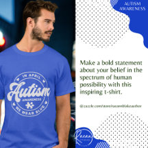 自閉症意識Tシャツ