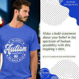 自閉症意識Tシャツ Tシャツ