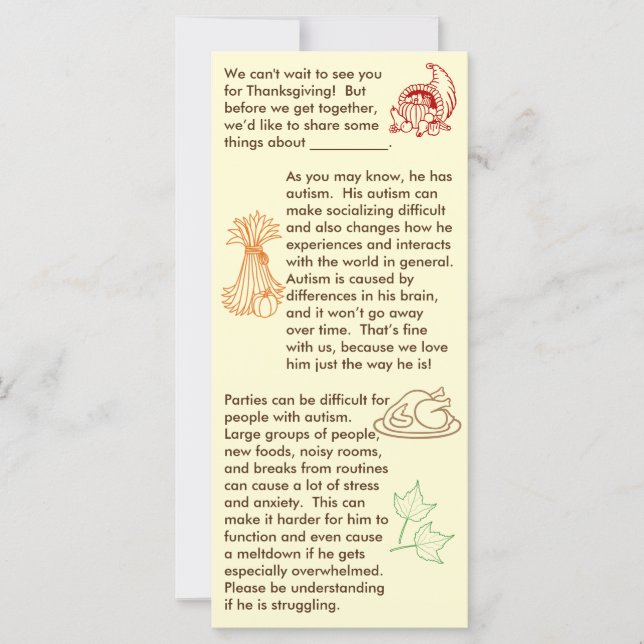 自閉症感謝の子 (正面)