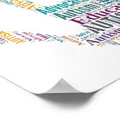 自閉症提唱者とポスターゴーチームケイト ポスター (角)