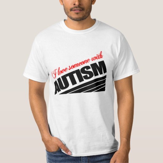 自閉症支援 Tシャツ (正面)
