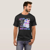 自閉症来は2019tをマニュアルと一緒に来す。 tシャツ (正面フル)