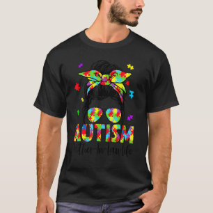 自閉症母インローメッシーパンパズルサングラスM Tシャツ