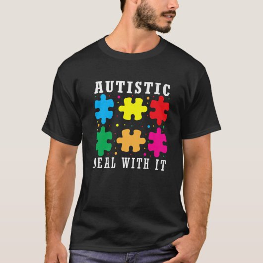 自閉症治療 Tシャツ (正面)
