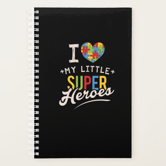 自閉症特別教育先生 プランナー手帳 (正面)