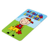 自閉症磁石 マグネット (左側)