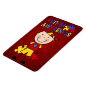 自閉症磁石 マグネット (左側)