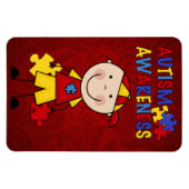 自閉症磁石 マグネット (横)