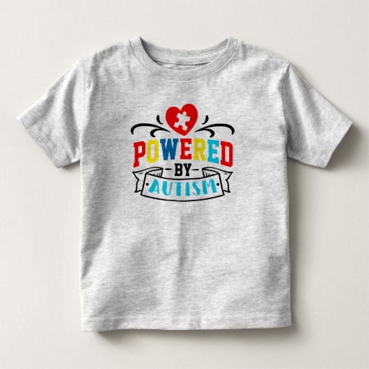自閉症素晴らし – ジャージーTシャツ トドラーTシャツ (正面)