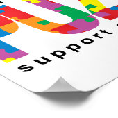 自閉症考えパズル ポスター (角)