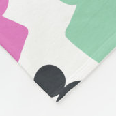 自閉症者層 フリースブランケット (角)