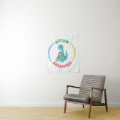 自閉症覚恐竜 タペストリー (インサイチュ)