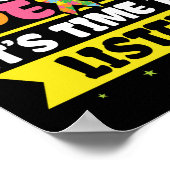 自閉症話意識自閉症スーパーヒーロー ポスター (角)