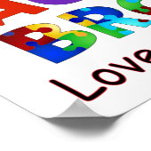 自閉症誇りを持ったの兄弟 ポスター (角)