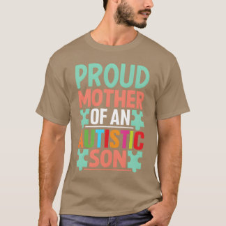 自閉症誇りを持ったの息子の友人の母 Tシャツ