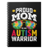 自閉症誇りを持ったの戦士の家の母 ノートブック (正面)
