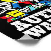 自閉症誇りを持ったの戦士の自閉症の粟生の叔父 ポスター (角)