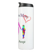 自閉症誇りを持ったの母親 タンブラー (回転右)