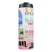 自閉症誇りを持ったの母親 タンブラー (正面)