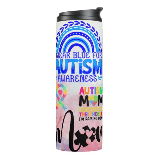 自閉症誇りを持ったの母親 タンブラー (回転左)