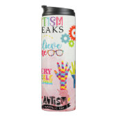 自閉症誇りを持ったの母親 タンブラー (回転右)