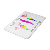 自閉症誇りを持ったの母親 バスマット (アングル)